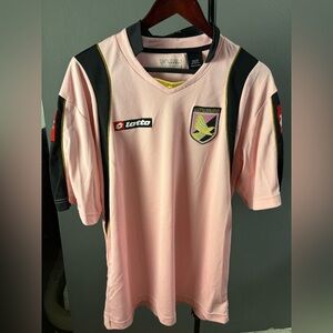 2010 Lotto Palermo Home Soccer Jersey  Men 2xL Italy